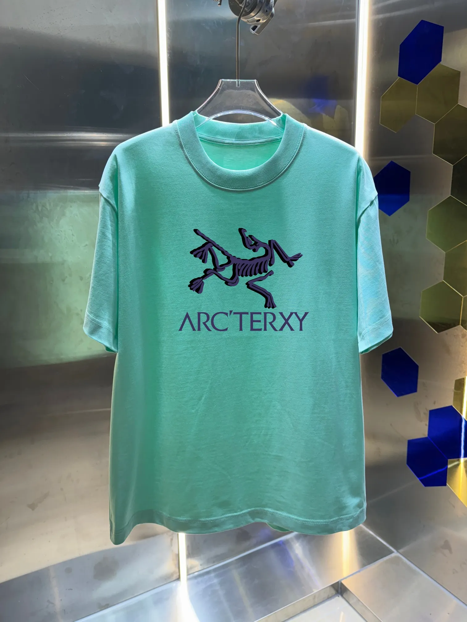 Arc'Teryx JILSANDER 2026 New Arrival Series LOGO T Same Style Versatile ：Black White Green Purple Size：S M L XL XXL